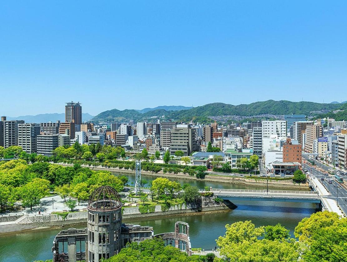 Gr Honkawa - Global Resort Hotel Hiroshima Bagian luar foto