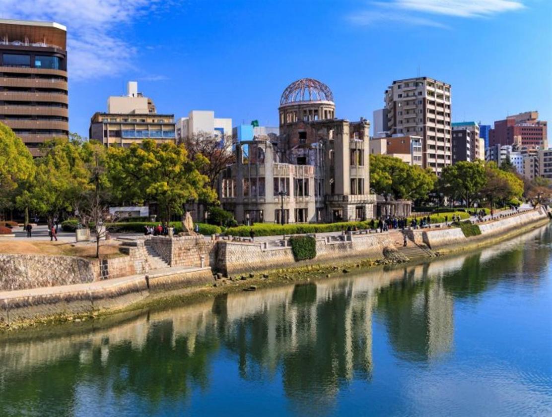 Gr Honkawa - Global Resort Hotel Hiroshima Bagian luar foto