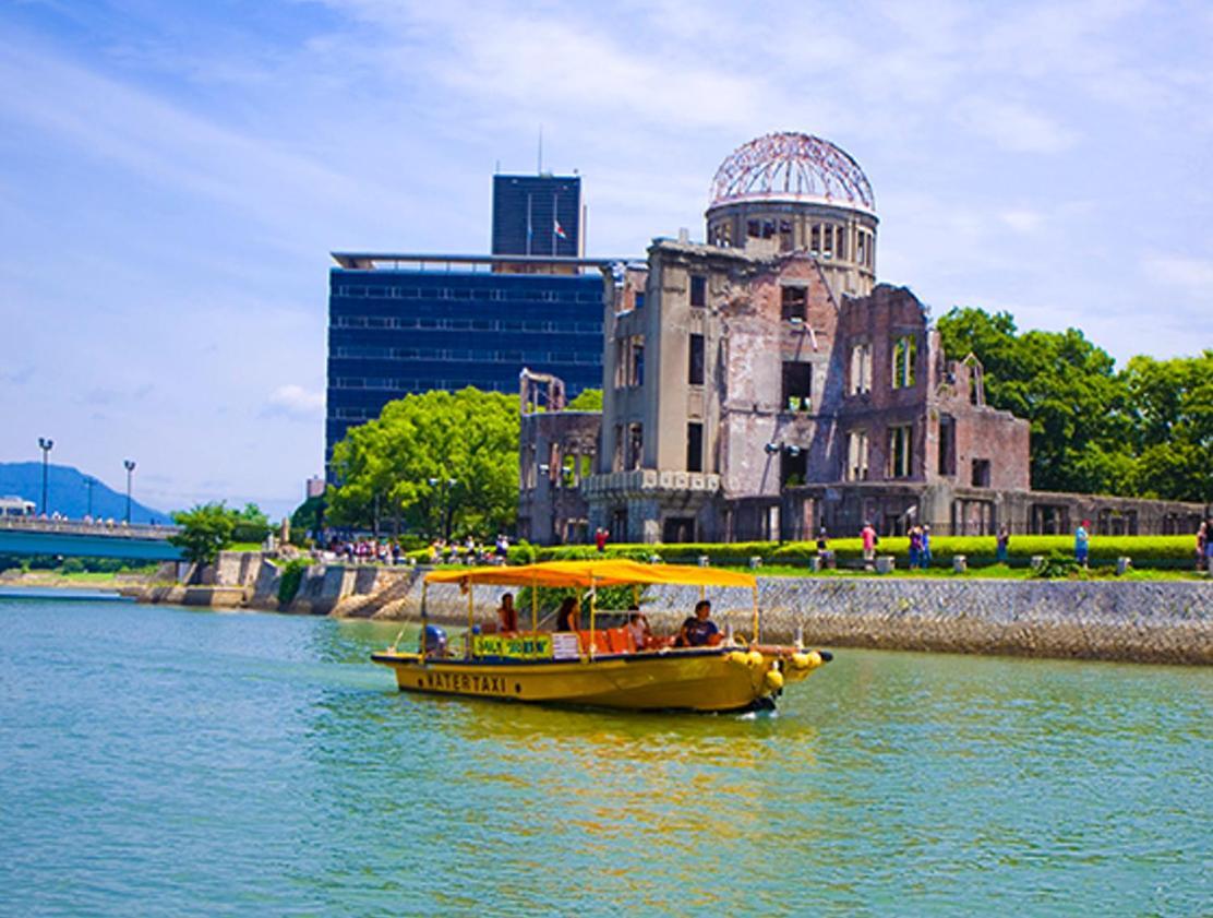 Gr Honkawa - Global Resort Hotel Hiroshima Bagian luar foto