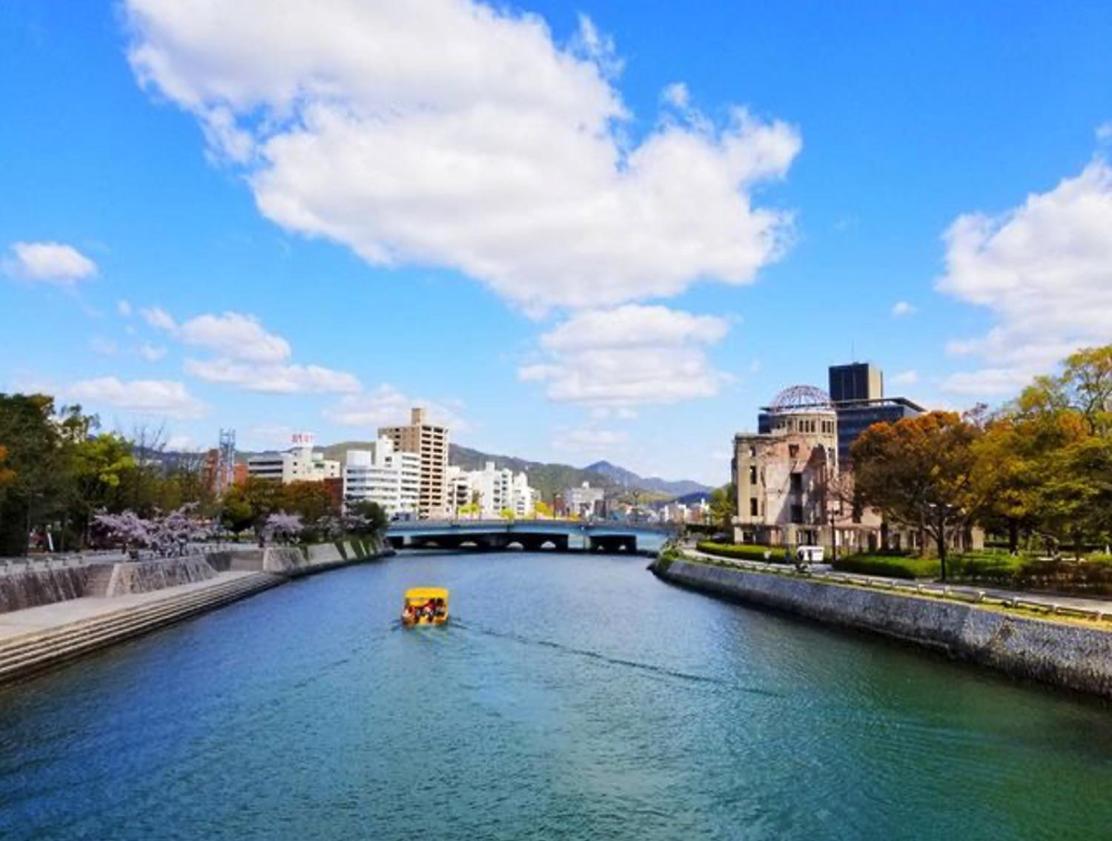 Gr Honkawa - Global Resort Hotel Hiroshima Bagian luar foto