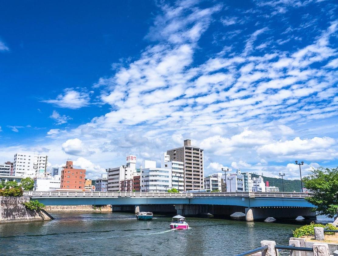 Gr Honkawa - Global Resort Hotel Hiroshima Bagian luar foto