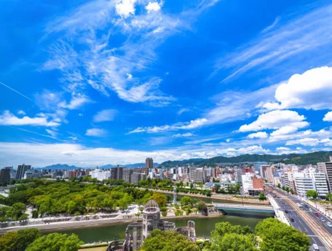 Gr Honkawa - Global Resort Hotel Hiroshima Bagian luar foto